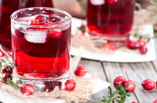 Cranberry juice has a tart flavor with a bit of bitterness. 