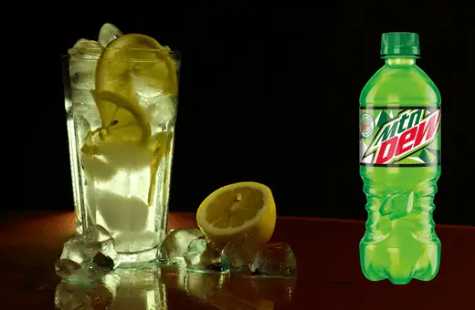Flavor Mountain dew is well-known for its distinct flavor profile. Mountain Dew is a citrus-flavored carbonated soft drink that contains caffeine.