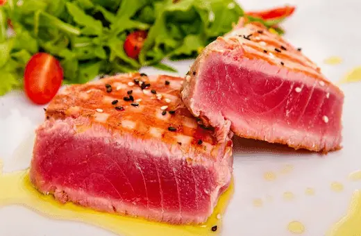 tuna fish taste also same as lobster