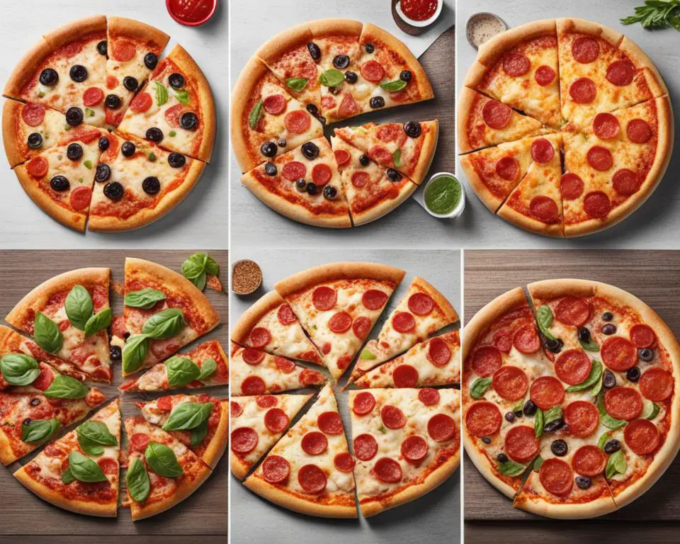 what are the diffrent sizes of pizza hut pizzas