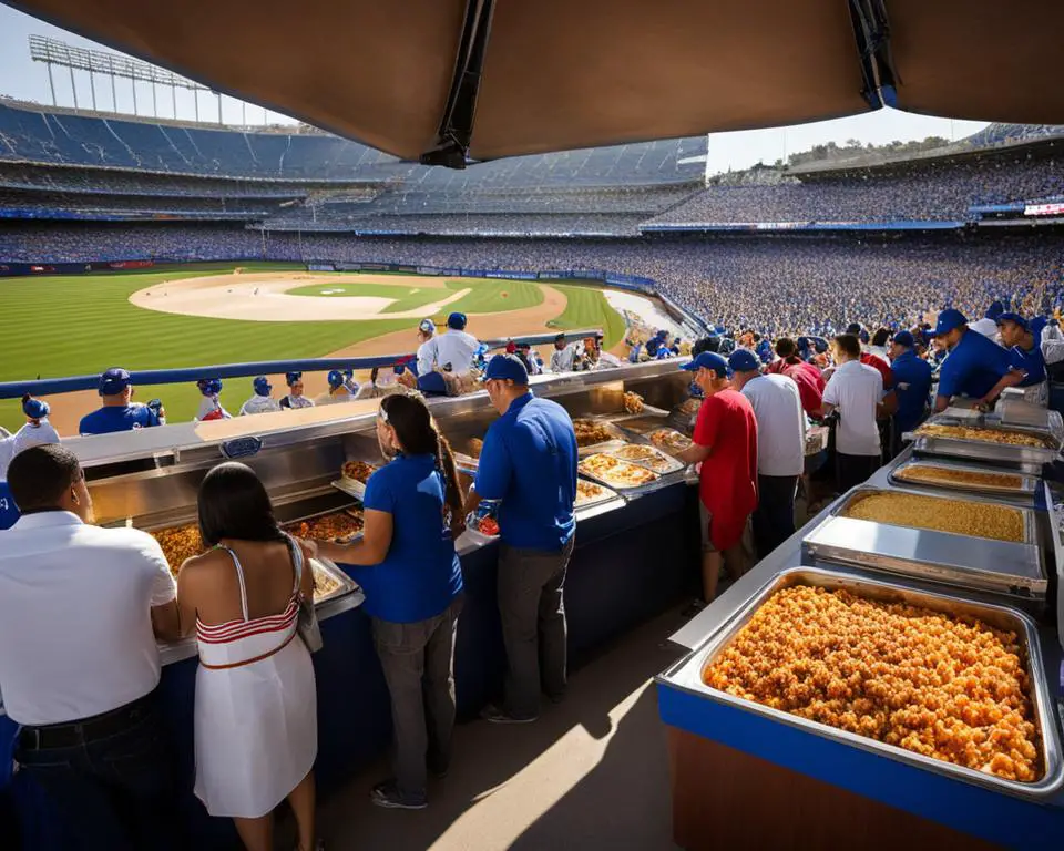 what section at dodger stadium is all you can eat