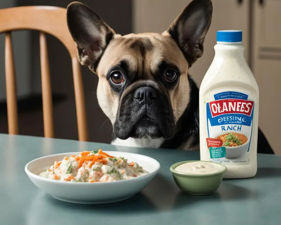 Fun facts Picky Dog Only eat after owner add some ranch dressing- goes viral